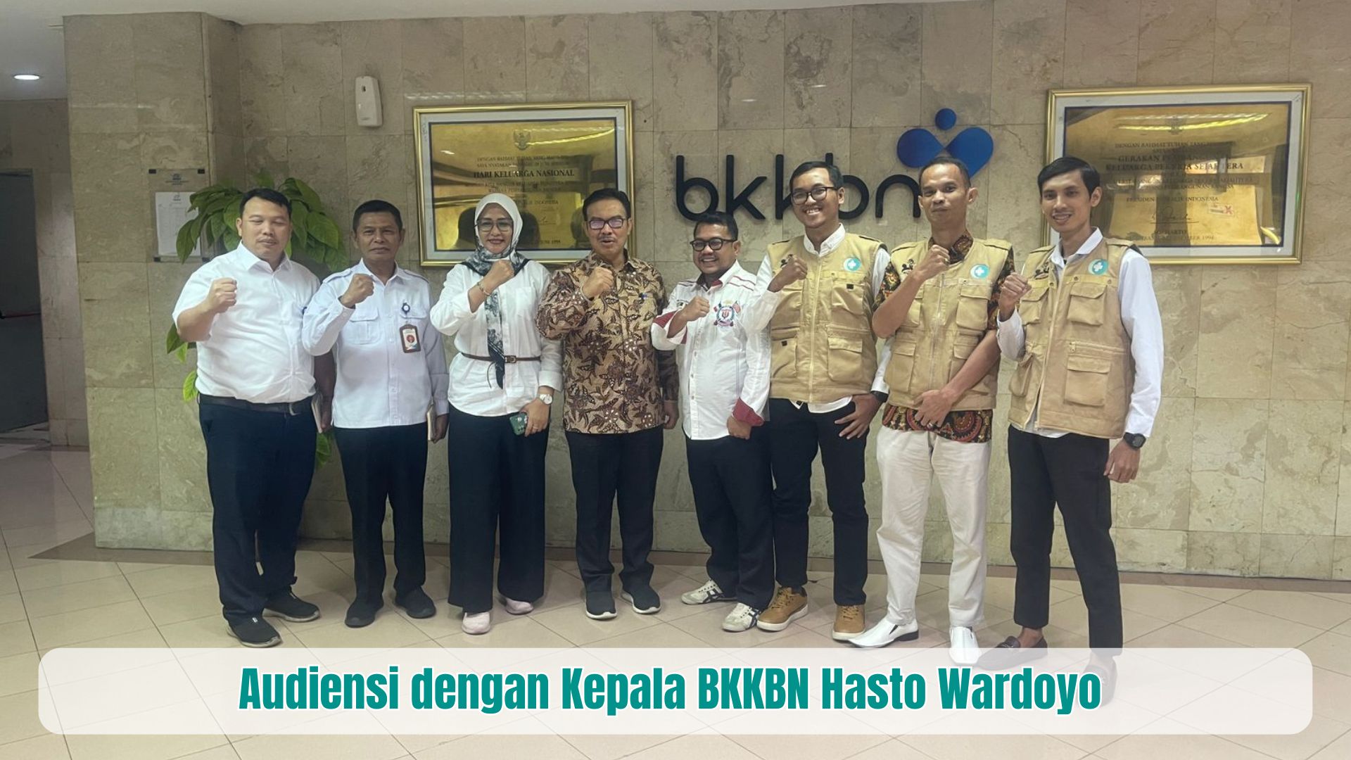 Audiensi & Sinergi Lintas Sektor Bersama BKKBN Pusat