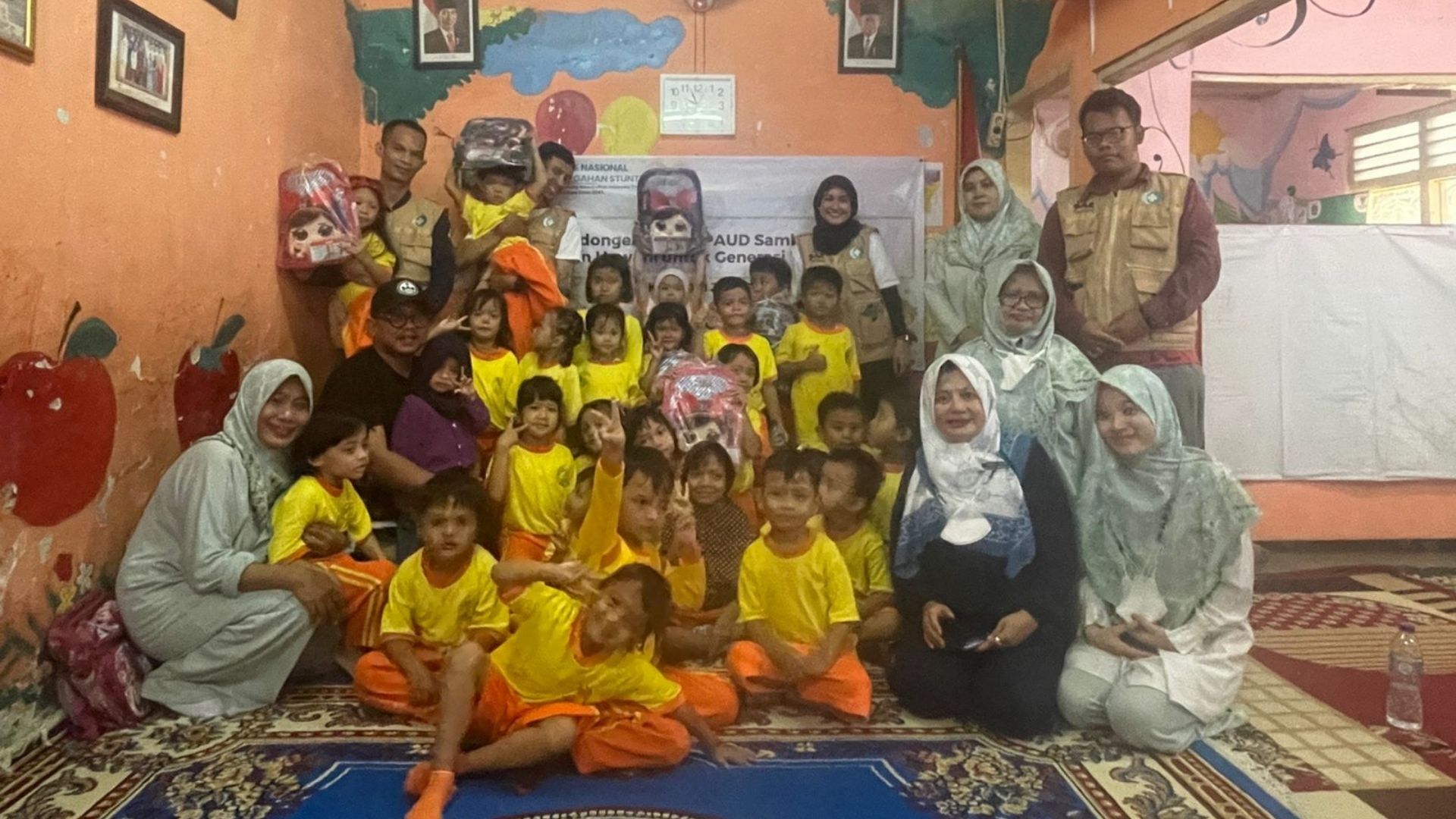 Kelas Stimulasi Sensorik & Dongeng Edukatif Garuda Huntara