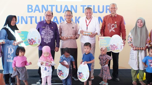 Tekan Stunting, Alfamart Akan Bagikan 100 Ribu Telur ke 650 Anak