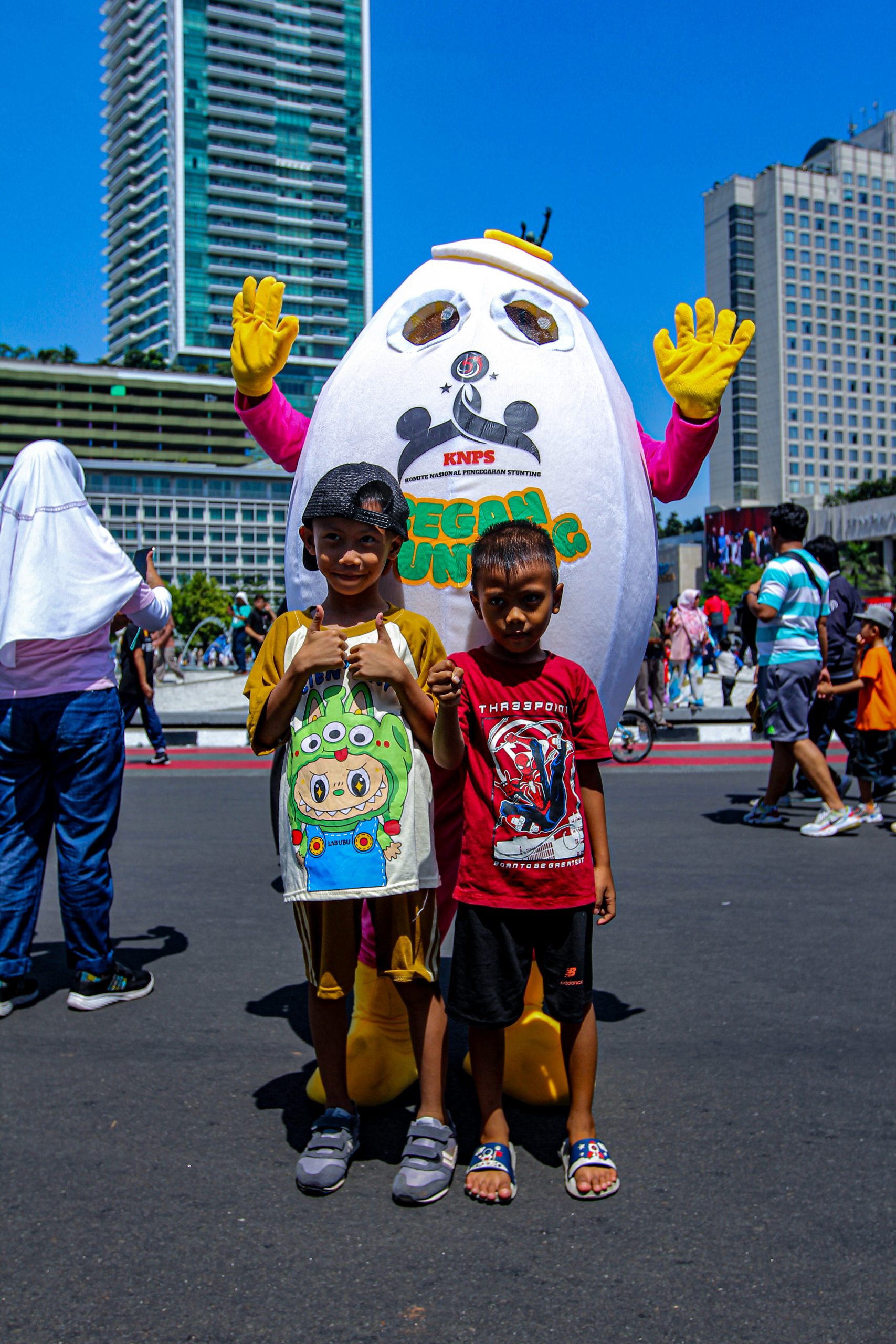 KNPS Luncurkan Maskot Telur, Simbol Harapan Baru dalam Perjuangan Melawan Stunting