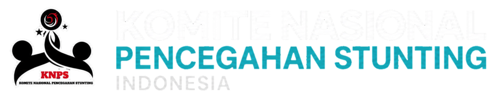 Logo resmi Komite Nasional Pencegahan Stunting (KNPS) Indonesia - Gerakan Zero Stunting 2045